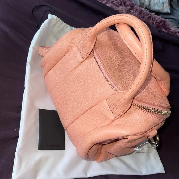 Alexander Wang Studded Pink Leather Crossbody Bag - Picture 12 of 17